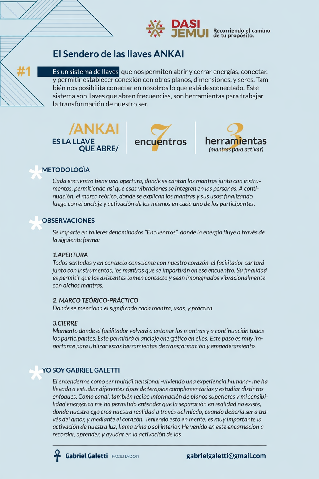 El Sendero de las Llaves ANKAI - Página 2